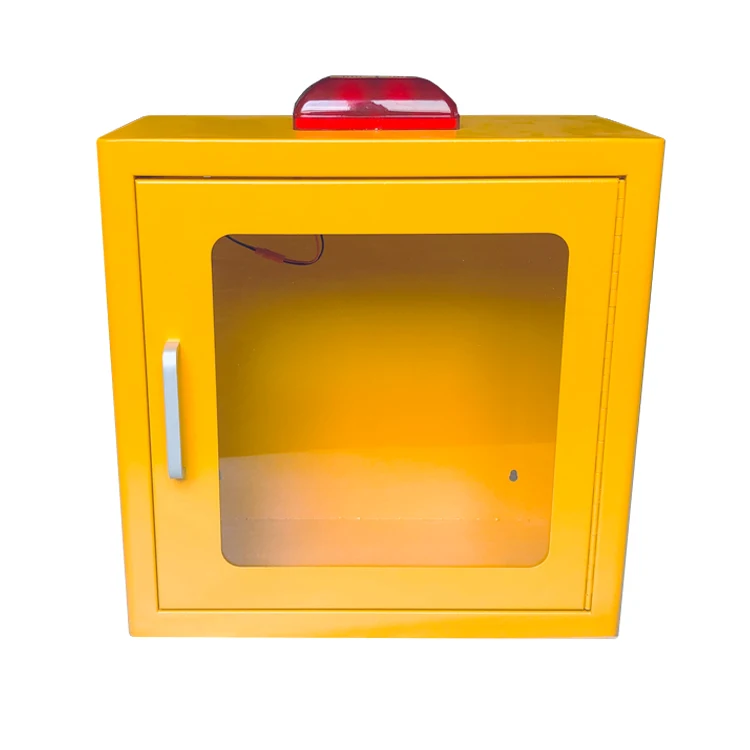 Универсальные настенные шкафы AED Defibrillator | AED Box со звуковой сигнализацией