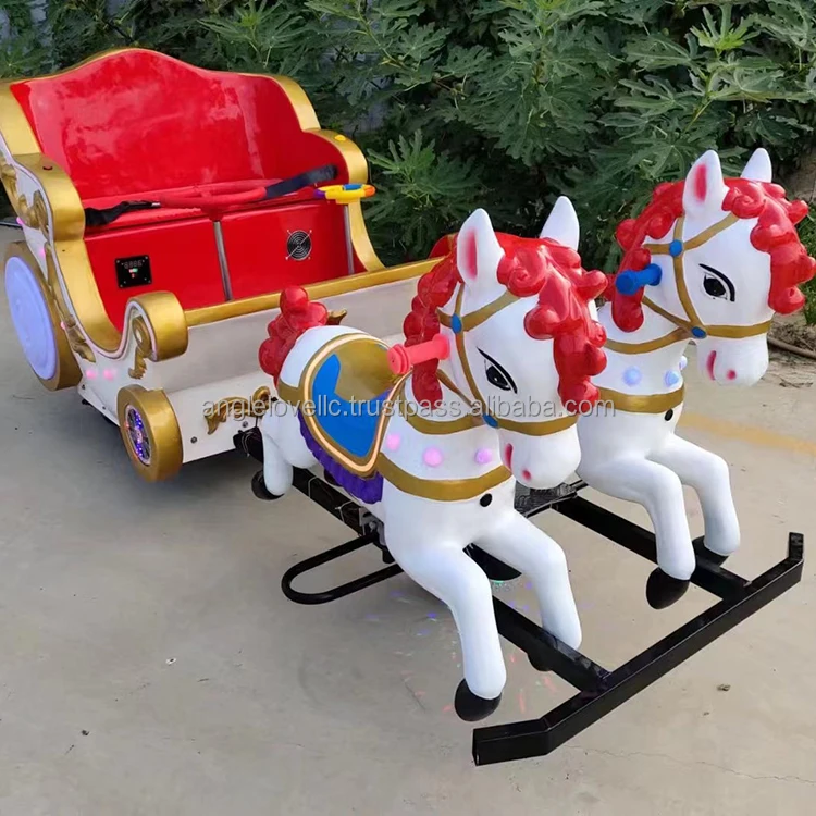 Amusement Park Kids Game Machine Electrical Battery Toy Car Baby Bumper Car parent-child Royal carriage