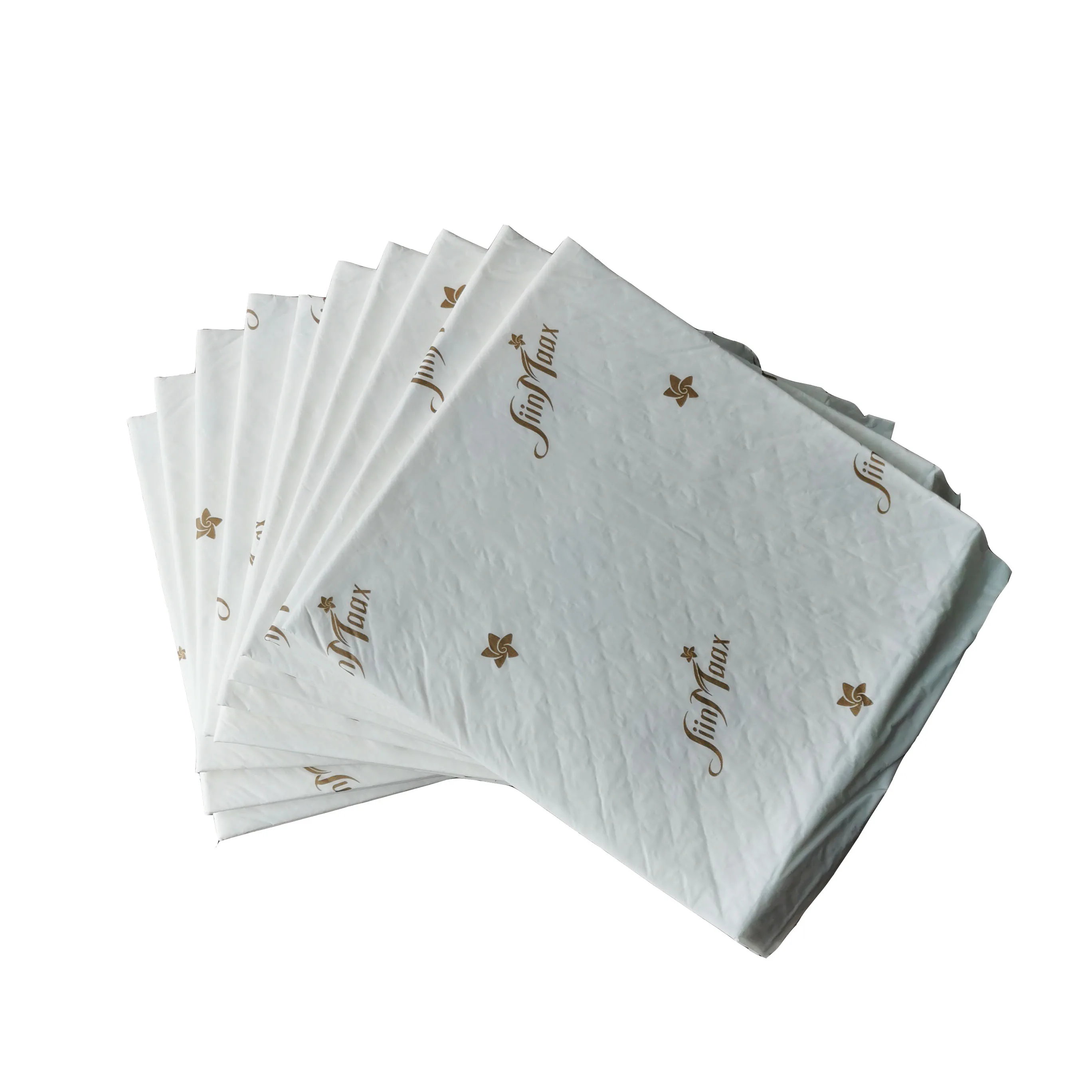 
High quality super absorbent incontinence adult under bed pad sheet 