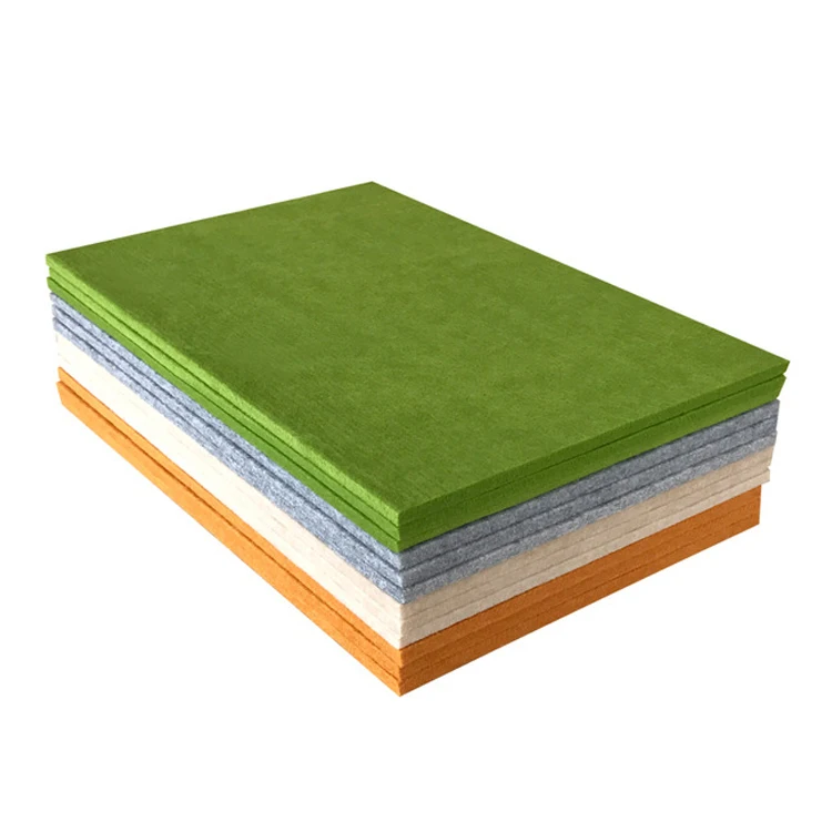 9mm Polyester Music Studio Acoustic Panel PET Sound Panels Noise Cancelling Wall Fabric Acoustic Panels