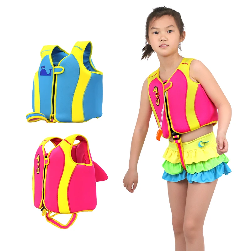 Guangdong Girls Boys Neoprene Waterpark Swim Jacket Life Vest Child Life Jacket