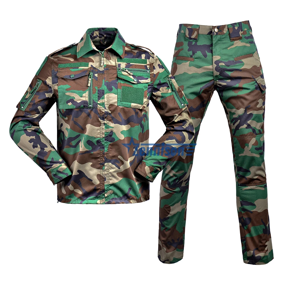 728 Style Shirt Pants Rip-stop  Uniforms for Men Camouflage Tactical uniform  Multicam Training Suit