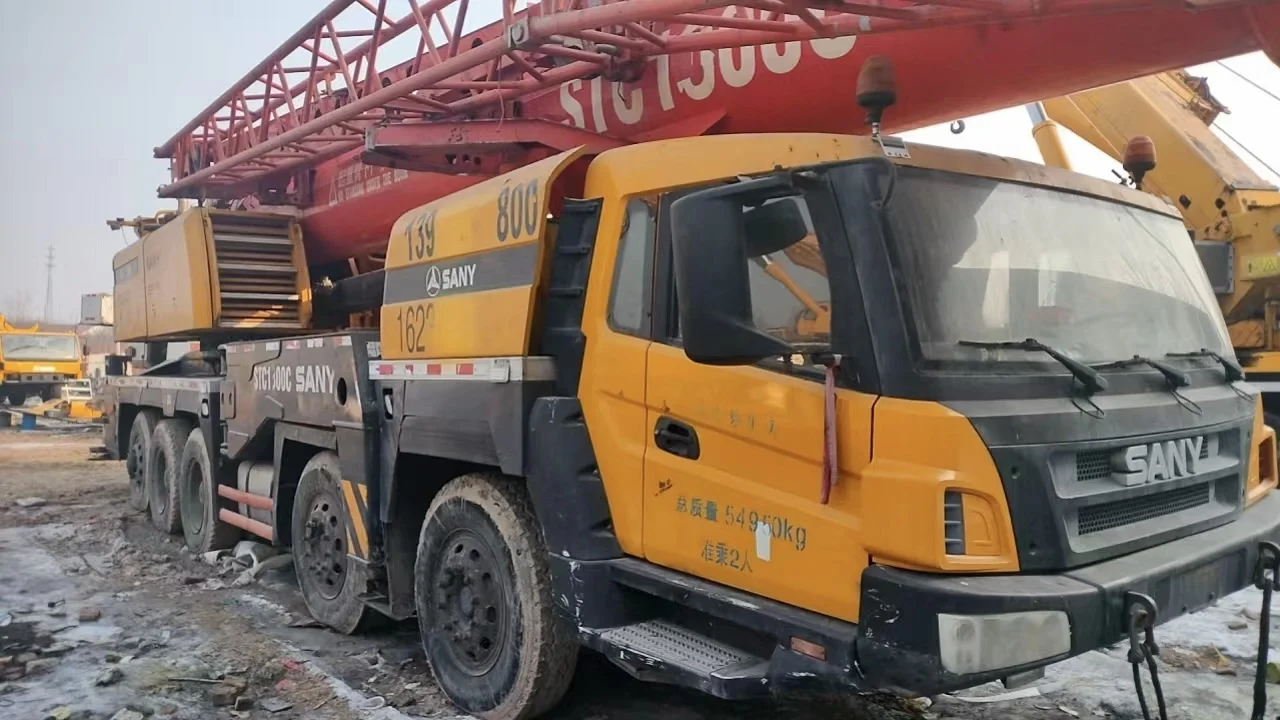 Used Original 2020-2023 Year Used SANY 100Ton Crane Truck Mobile Second Hand Used Truck Cranes Henan Anyang City China