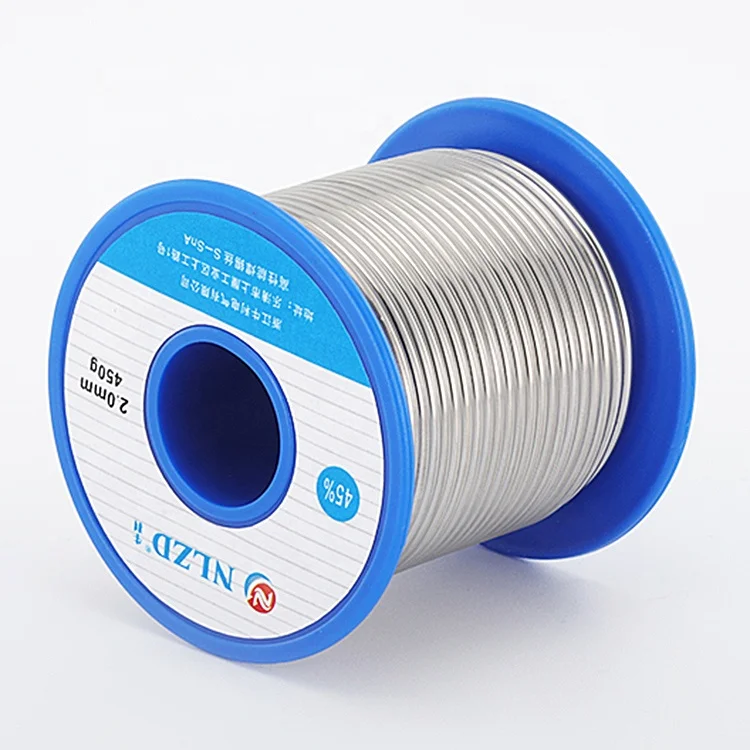 100g Sn45/Pb55 0.6mm/0.8mm high tin content welding Solder Wire Tin soldering Core Flux 2.25% used for electrical repair