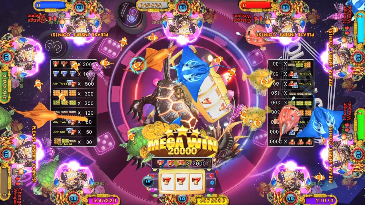 86 inch 10 player fish table game machine with ocean king fish game board ocean king 3 Fantastic Beasts