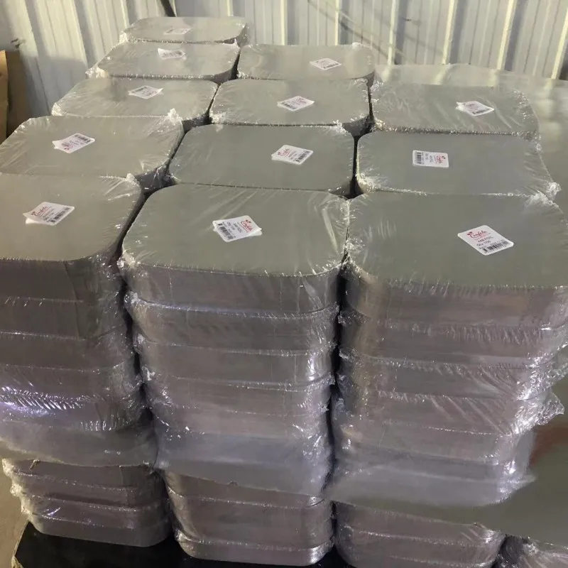 2023 New 300GSM aluminum foil container paper lid/cover
