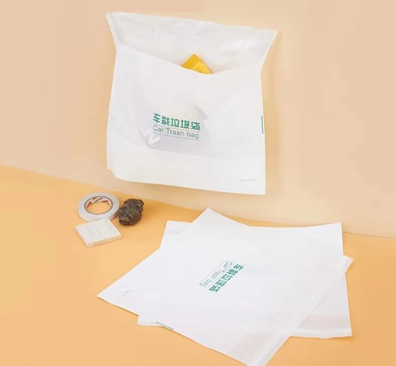 Car garbage bag cleaning car garbage paste multi-purpose disposable garbage bag