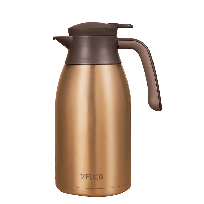Thermal Stainless Steel Insulated Double Walled Vacuum Thermos Water Pot Coffee Carafe
