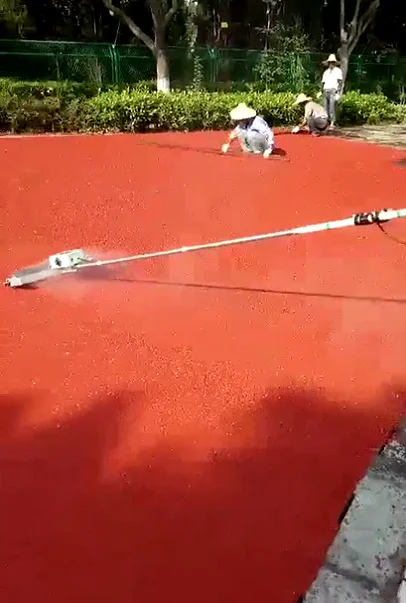 Manual paver Rubber granule manual electric ironing plate paver