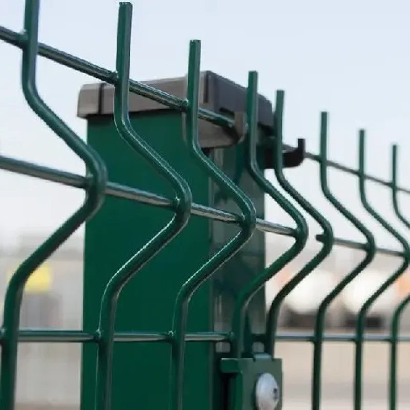 New metal Security Galvanized 3d Curved Welded Wire Mesh Panel Fence for Road Garden Land School playground
