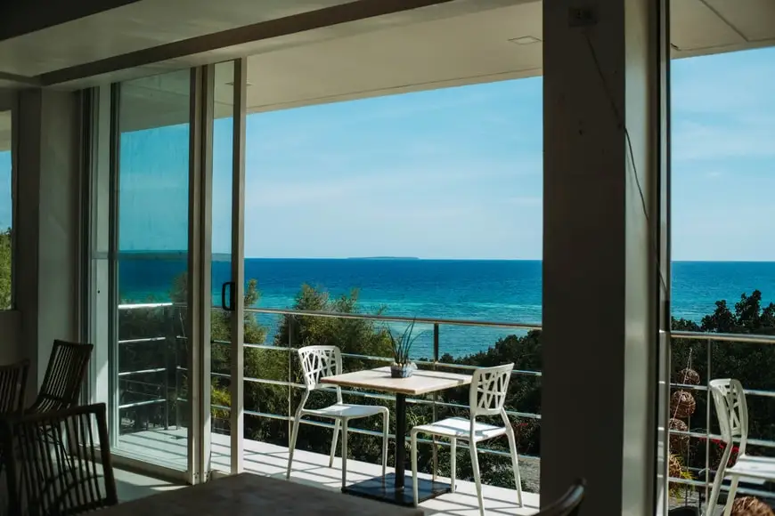 3+1 Tracks Linkage Control Sliding Doors Contact Switch Synchronized Aluminium Sliding Door