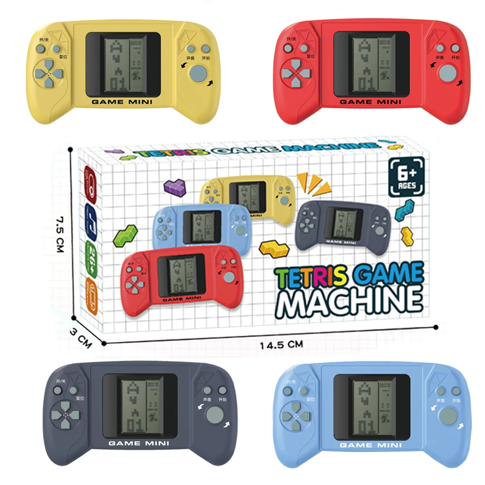 2024 New product Mini Handheld Game Console Built-in Multiple options Games Childhood Classic Tetris Retro Old Fashioned Toys