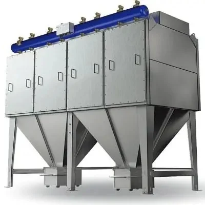 New Industrial Bag Filter Air Cleaning Pump Equipment Used for Cleaning Air in Steel Mills and Restaurants