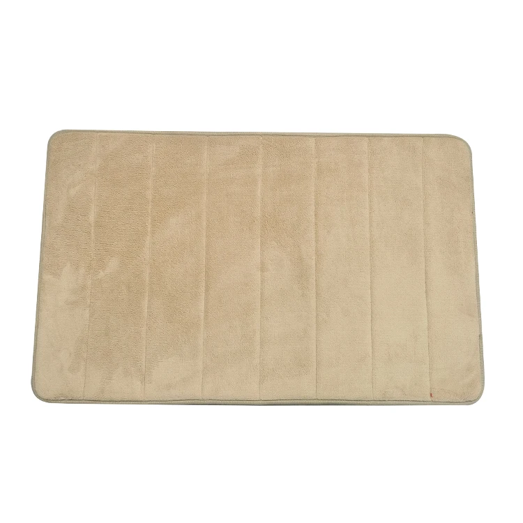New Arrival Non-slip Super Water Absorbent Machine Made Bathroom Rug