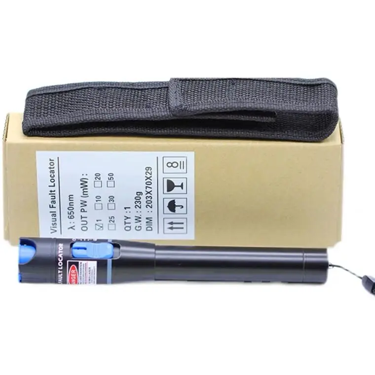 Visual Fault Locator 50mw fiber checker 5mW 10mW 20mW 30mW Visual Locator Fiber 50mw Ftth Optic Tool Kit