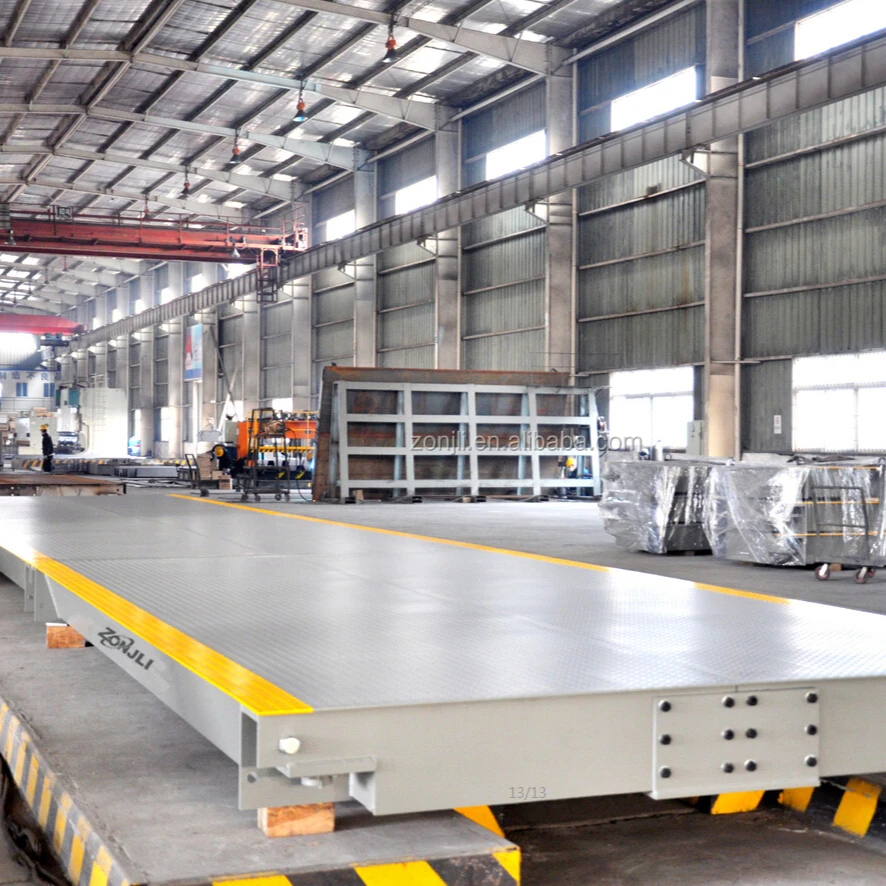 ZONJLI standard truck scale 60 ton 3x15m stainless steel weighbridge for mining, ports, stations