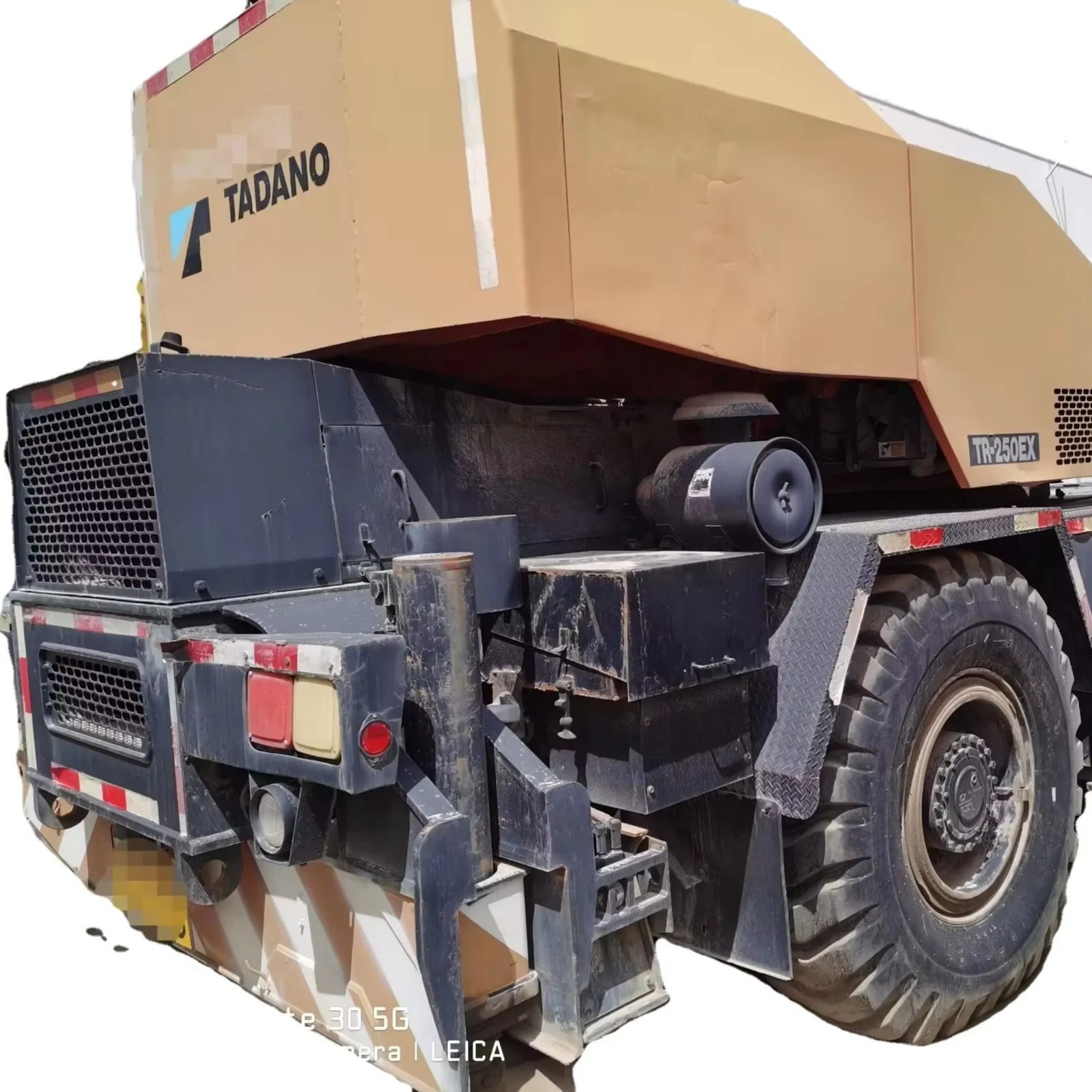 Подержанный японский бренд TADANO TR-250E 25 желобов Ландшафтный кран в бывшем состоянии тонн RT для продажи 1999 год