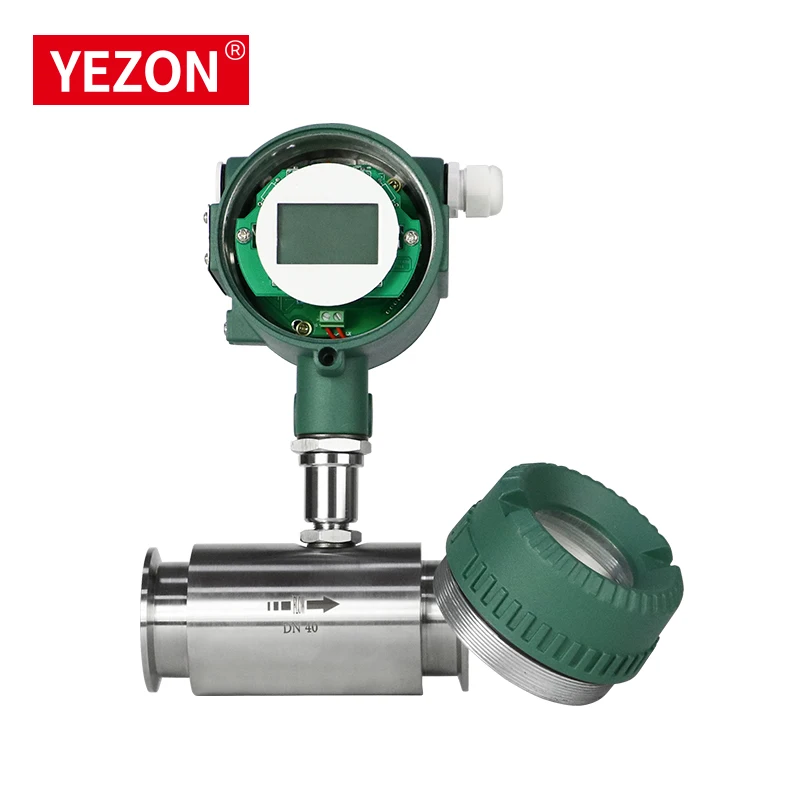 Flowmeter Measure Liquid Gas turbine Flow Meter analog 4-20mA flowmeter