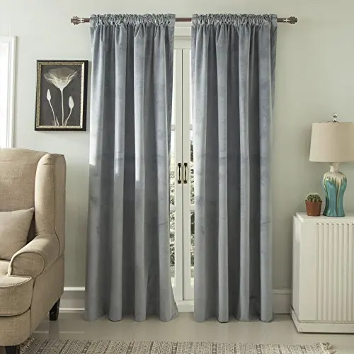 Moderate price european elegant blackout living room curtains luxury blackout window curtains
