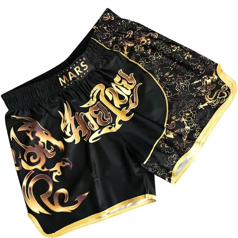 Boxing pants men and women fighting shorts Taiquan martial arts Sanda fighting MMA training pants fighting training clothes