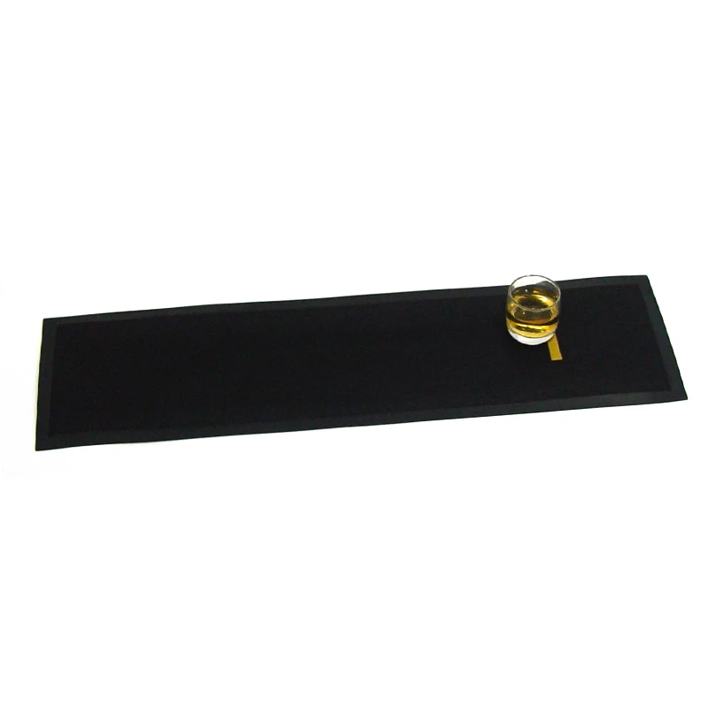 Wholesale Custom Bar Mats Fabric Runners with Free Design Eco-Friendly Anti-Slip Logo Bar Drip Mats Direct from Manufacturers