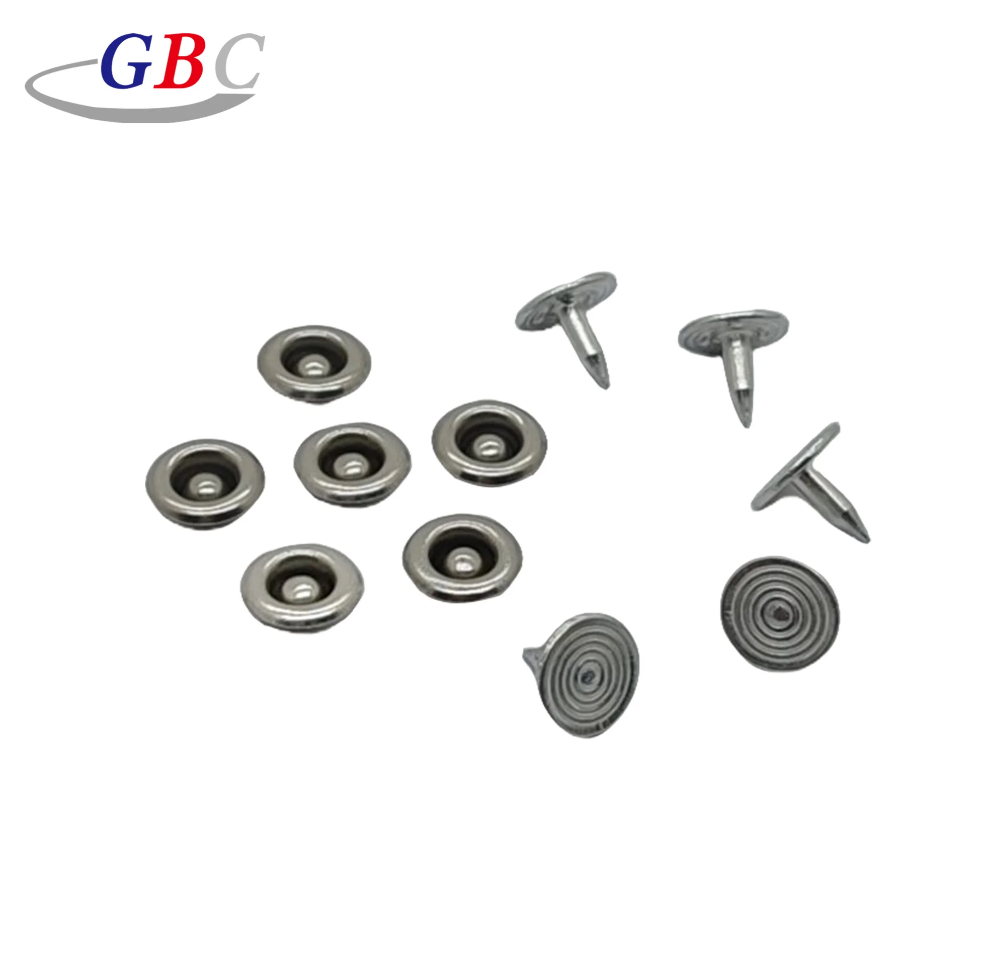 Factory hot sale supply  High quality popular Reverse Stainless steel rivet for Leather Clothes Bags Shoes Garment Accessories