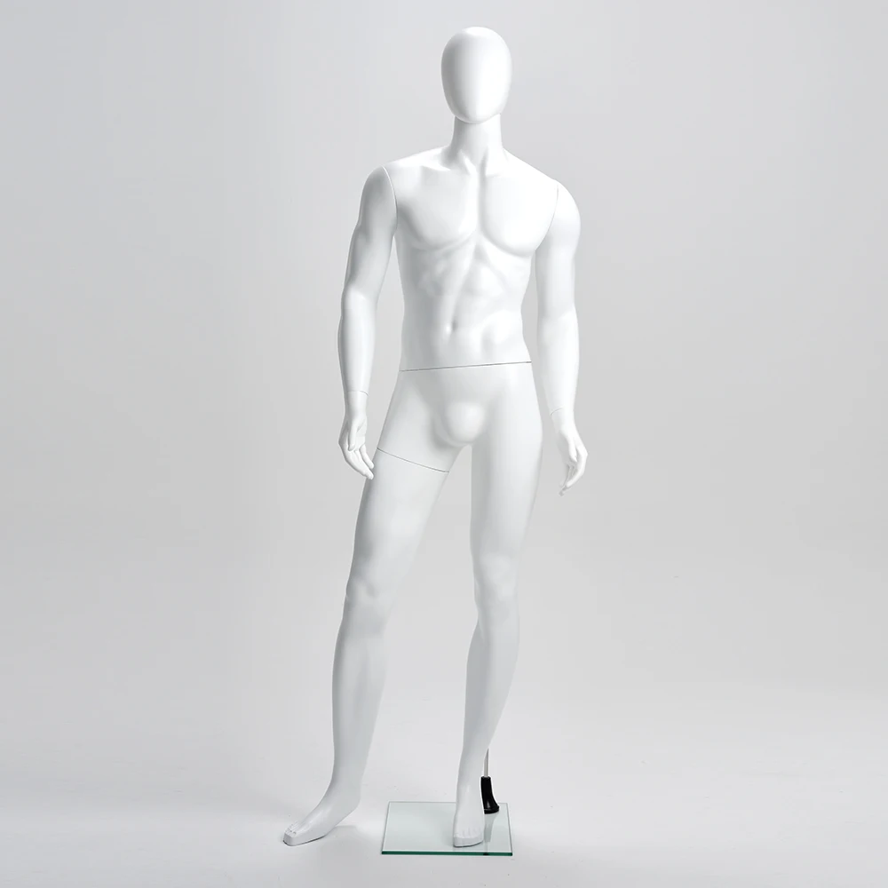Adult Male Mannequin Stand Cheap Plastic PP Material Model