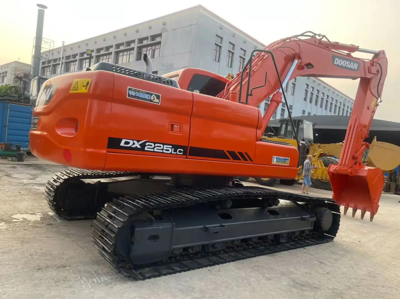 DOOSAN DX225LC DX225 Excavator Used Doosan 225 Crawler Excavator Used Doosan Dx225lc Excavator
