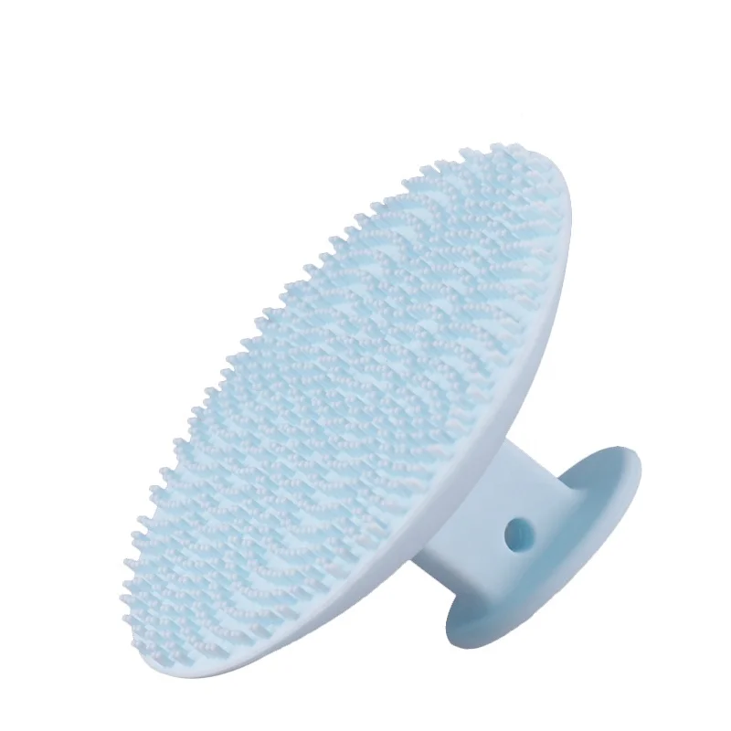 2024 New soft facial cleansing brush silicone massage deep cleansing cleanser
