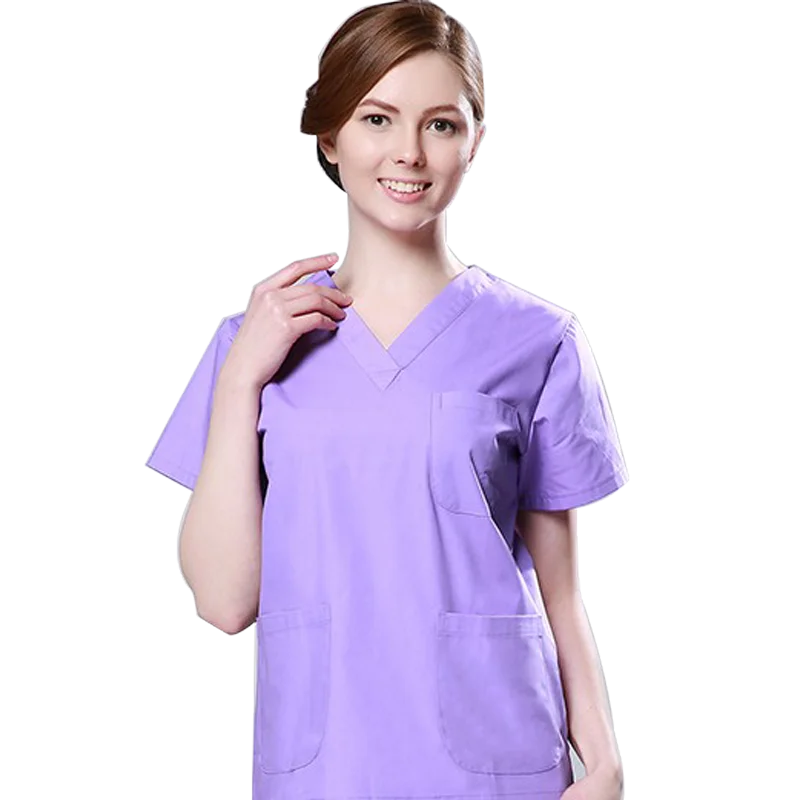 Buying direct from china short sleeve women scrub sets breathable scrubs women