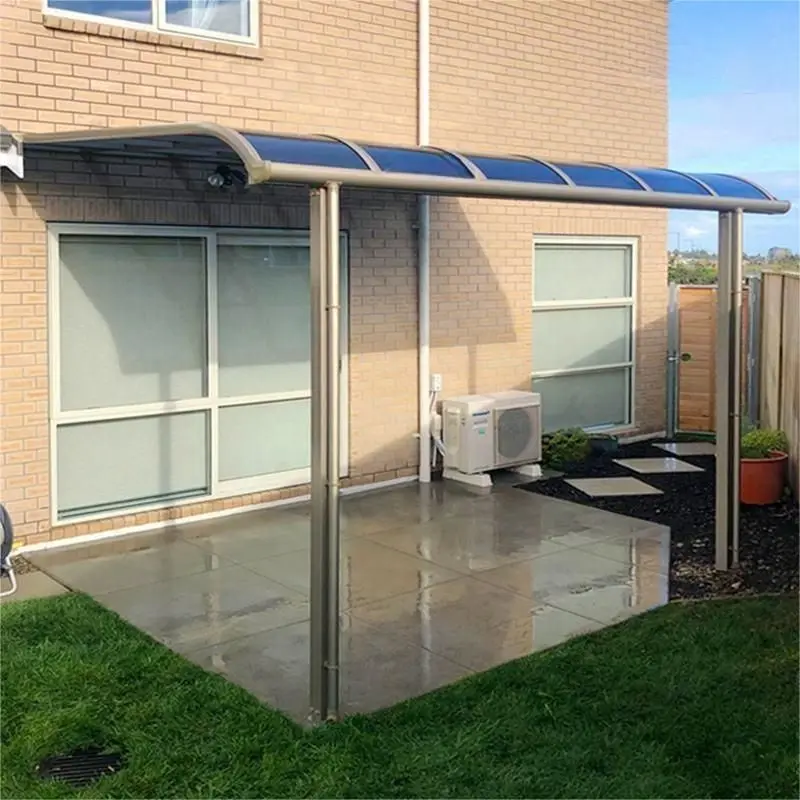 outside outdoor Window Aluminum Roof Polycarbonate Rain Cover Terrace Balcony Patio Cover Awning Canopy