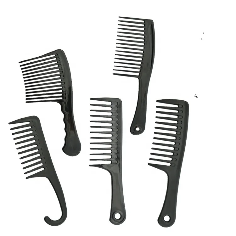 Ningbo Manufacturer Professional New Design Large Wide Tooth Comb Barber Salon Men Hot Sale Brush and Hair Comb Double