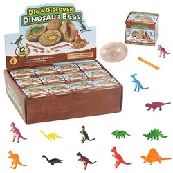 Dig Toy Dinosaur Eggs Archaeological Simulation Fossil Skeleton DIY