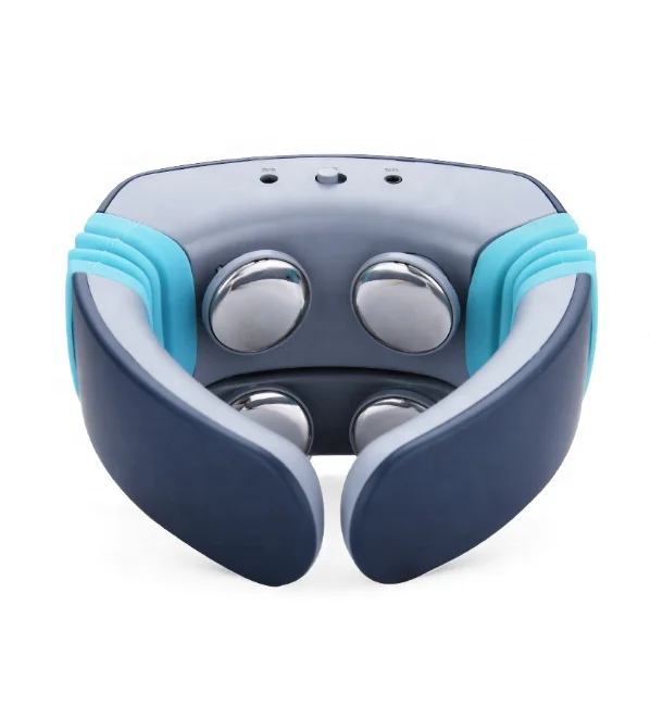 wireless cervical  vibrating healax shiatsu manual pillow back roller with heat kneading electric pulse neck massager