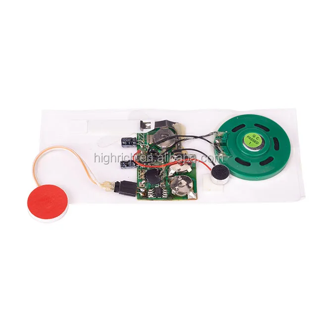 2021 Highrich OEM factory USB programmable recordable downloadable sound module for cards