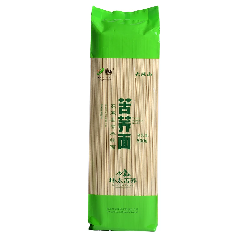 
Huantai factory dry fine dried buckwheat noodles soba wheat noodle organic healthy protein grains noodles 