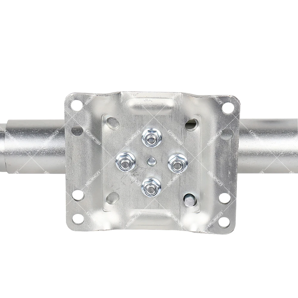 2000LBS Marine Trailer Jack Finish by Zinc 9.1KG Handle on Side With 2 * 8 inch Wheel