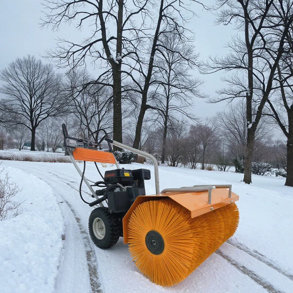6.5HP Gasoline Engine Snow Thrower Motor-Driven Snow Blower for Efficient Snow Sweeping