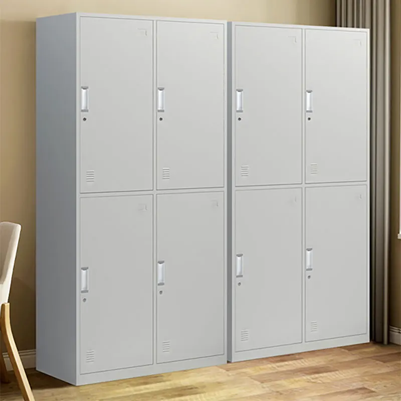 6 door metal clothes wardobe cabinet