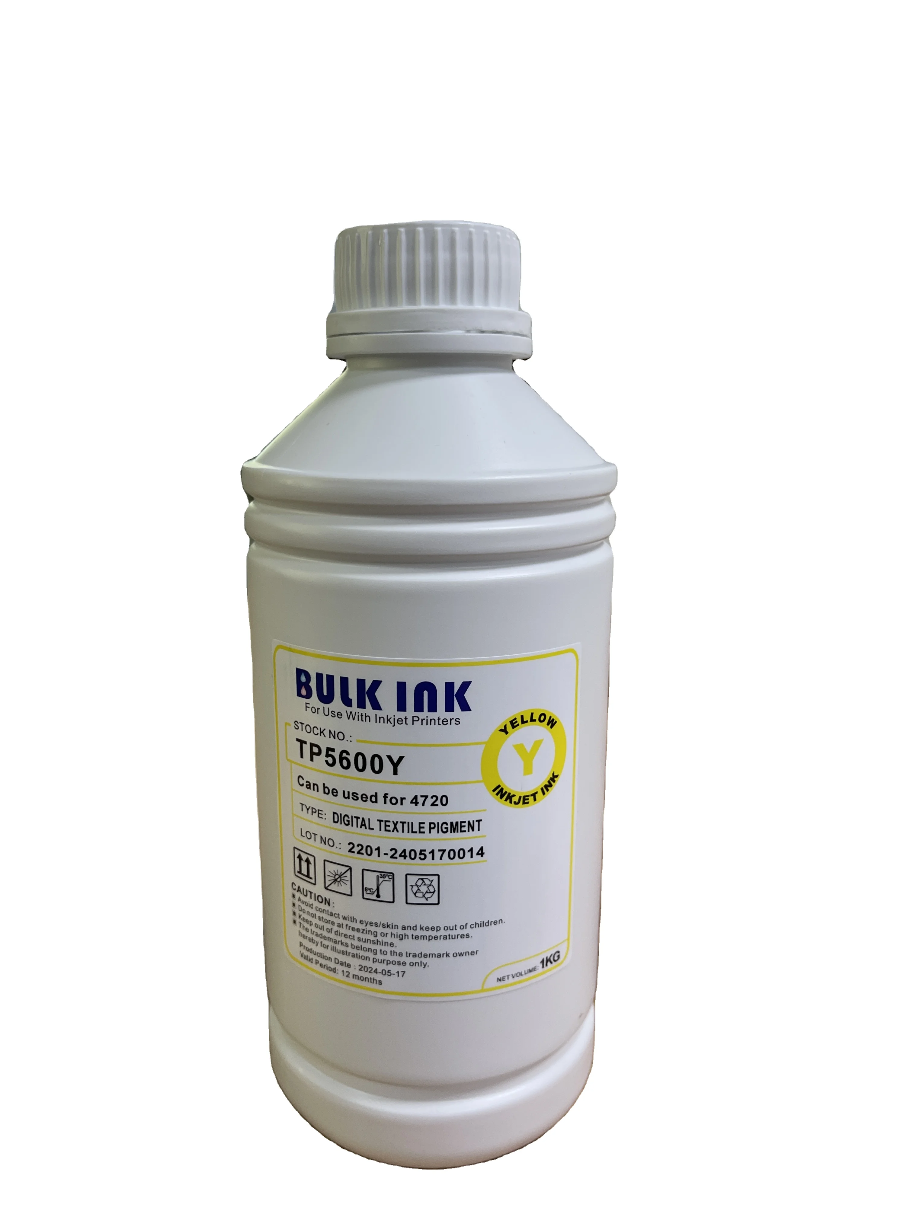 INKBANK Premium High Color Density Digital Pyrography Pigment DTF Ink 1000ml applicable to L1800/P600/L1805 printing machine