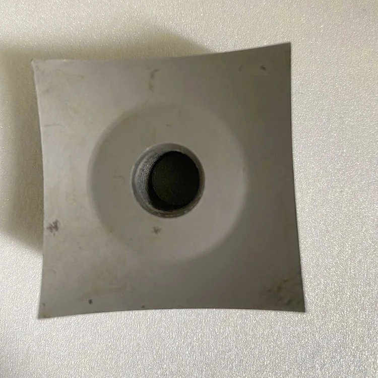 Customized Plastic Recycling Single Shaft Shredder Blade Thread Hole Shredder Knife