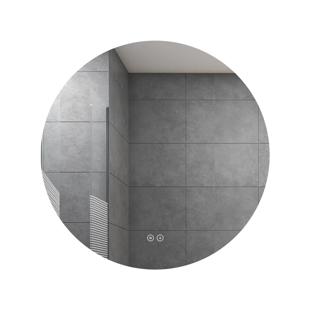 Modern Luxury round LED Lighted Mirror Trending Large Wall Decorative Mirror for Home Online Technical Support Available