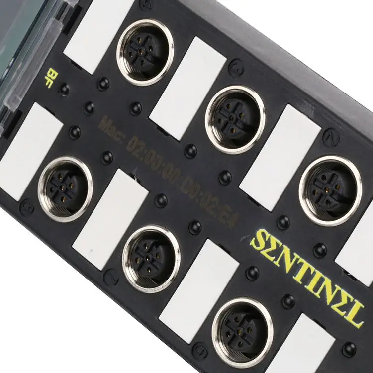 Factory Direct Sales Protocol Port Size M12 Interface Type DIGITAL Output Digital IO Module IP67