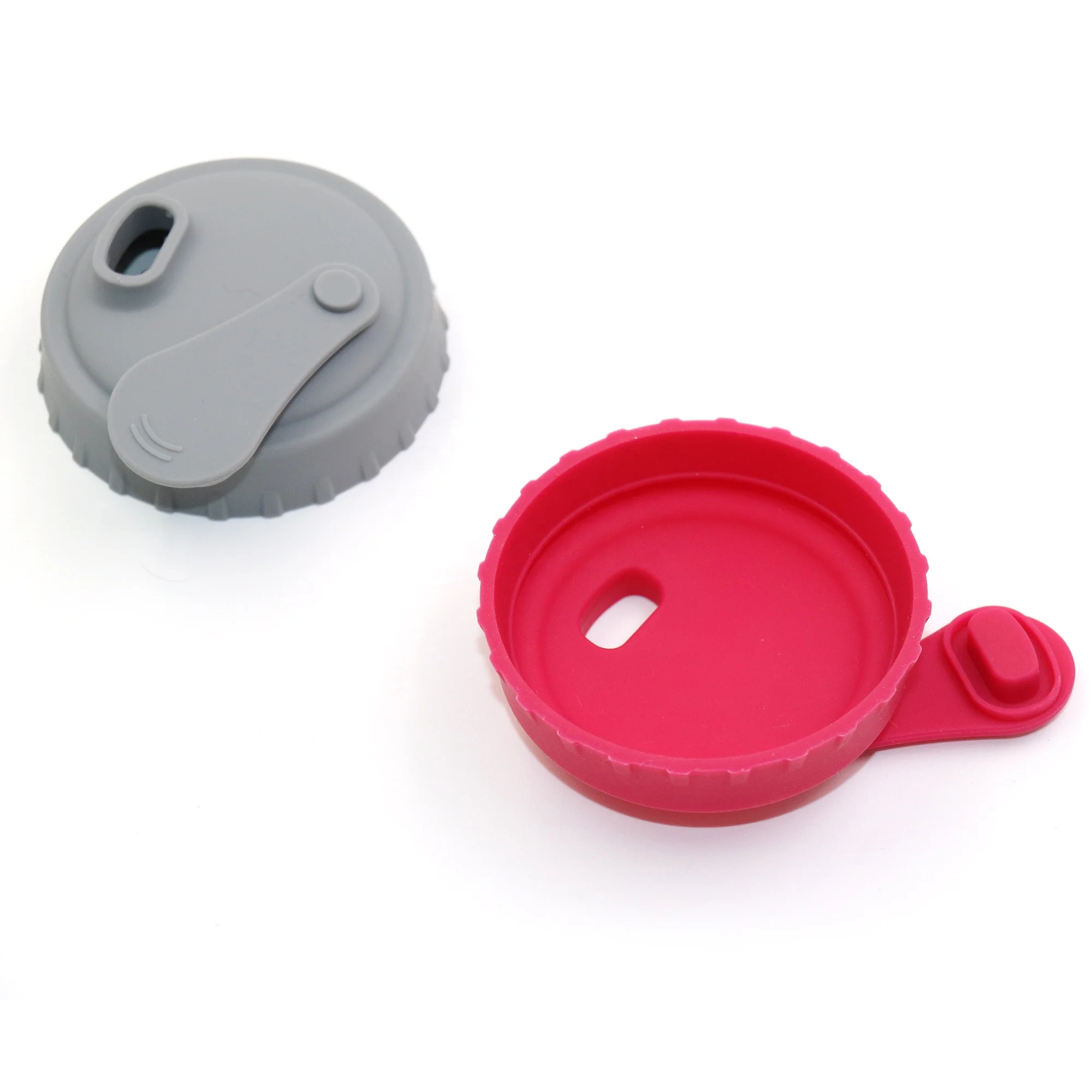 No Spill Soda Beverage Beer Saver Beer Soda Can Lids Covers Caps Stoppers Closures Jar Lid Can Top Food Grade Silicone Opp Bag