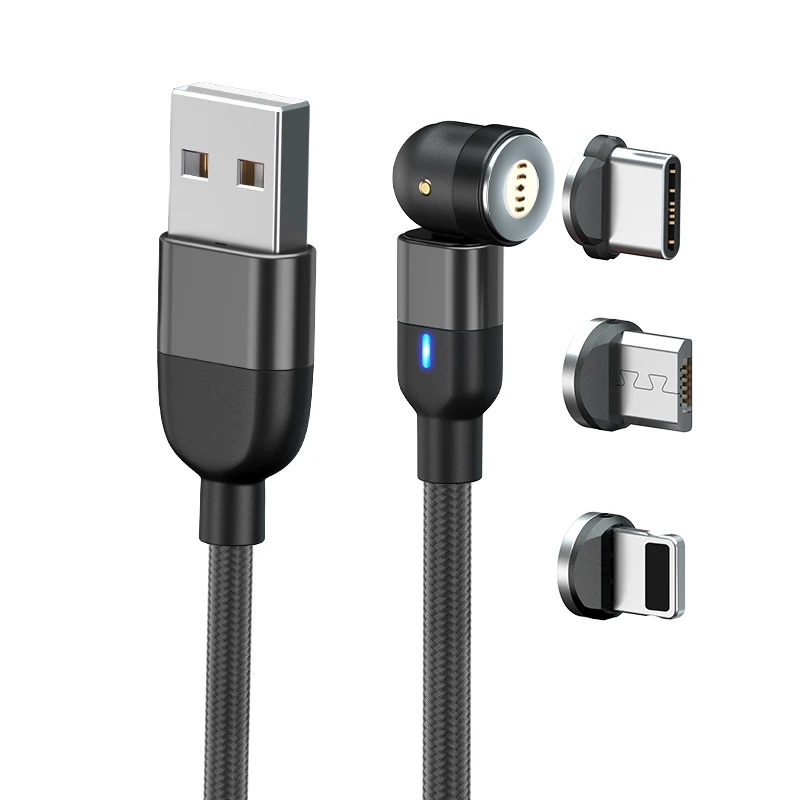 
Fast charge for Apple Android Type-C charging cable with fast magnetic suction 
