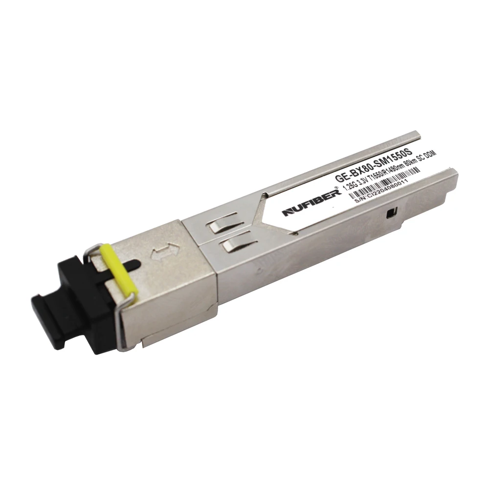 OEM 80km 2.5Gb/s  dual fiber  SFP Transceiver 1550nm duplex LC 80km Single Mode with DDM