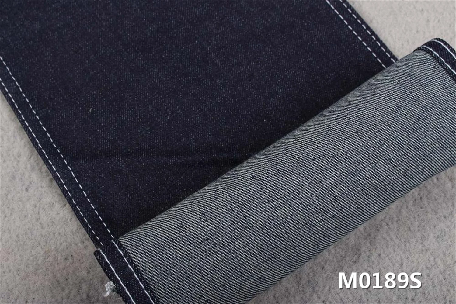 11 oz 100% cotton denim jean fabric roll  with competitive price for wholesale
