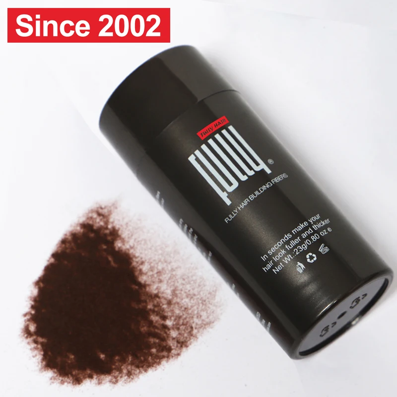 High Profit Private Label Unique Black Undetectable Natural Thick Hair Grow Fiber Powder