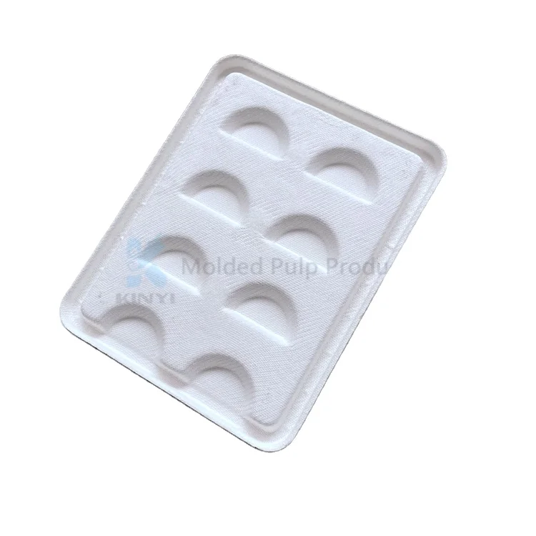 Custom Paper Pulp Molded Eye Lash Packaging Tray