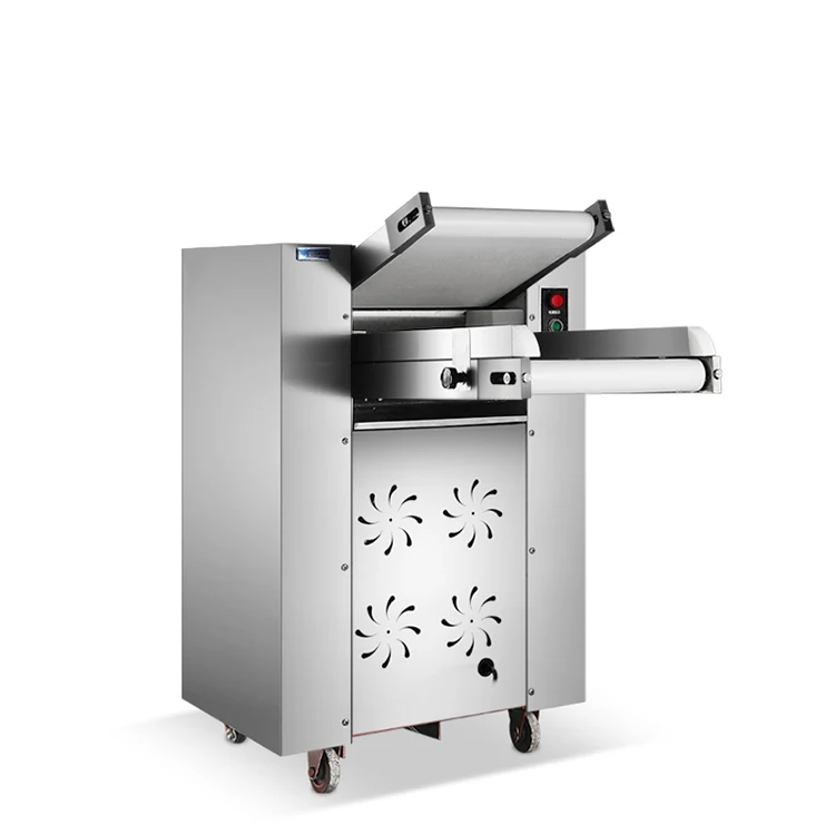 Electric Automatic Pizza Dumpling Bun Momo Croissant Dough Sheeter Pressing Making Machine